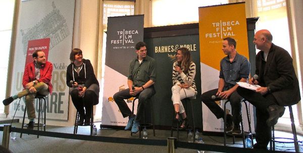 Amy Berg speaks at the 2014 Tribeca Film Festival